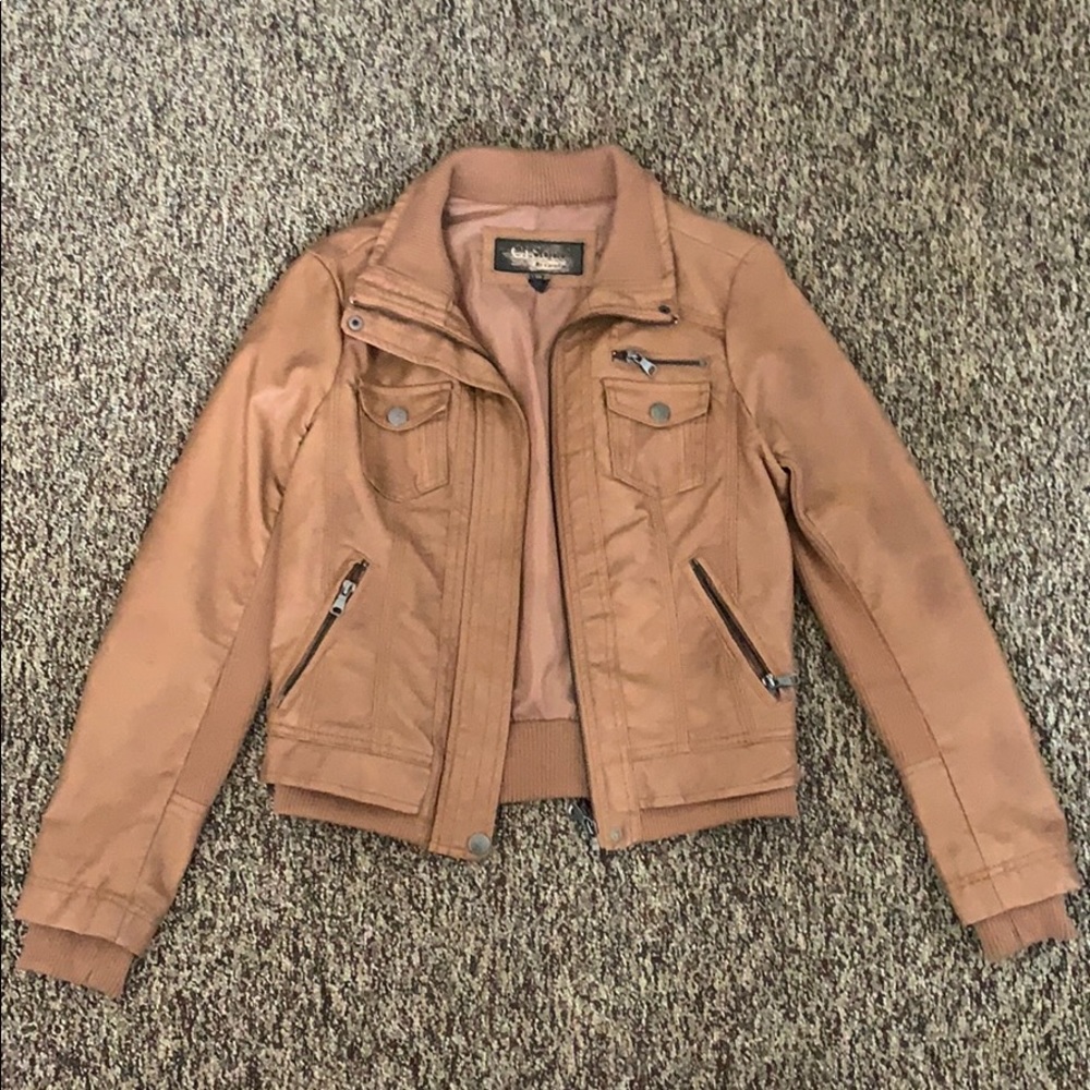 Ci Sono vegan leather jacket